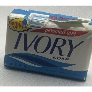 Vintage Ivory Soap Personal Size 3.5 oz So Pure it Floats!